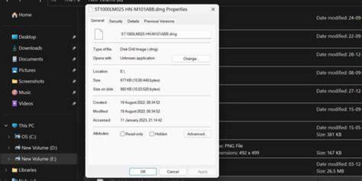 Display all file properties in windows explorer