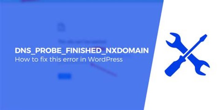 DNS Configuration: server can't find ****: NXDOMAIN