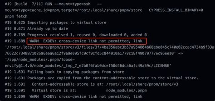 docker in overlayroot environment: "invalid cross-device link"