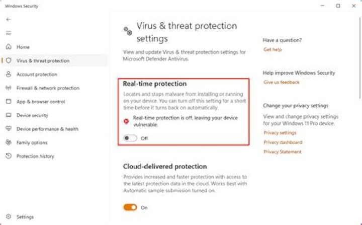 Enable/Disable real time monitoring in Windows