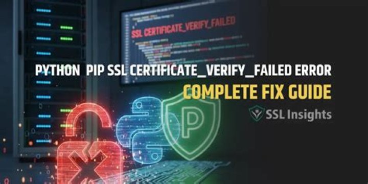 Error with SSL certificate when using Python shell