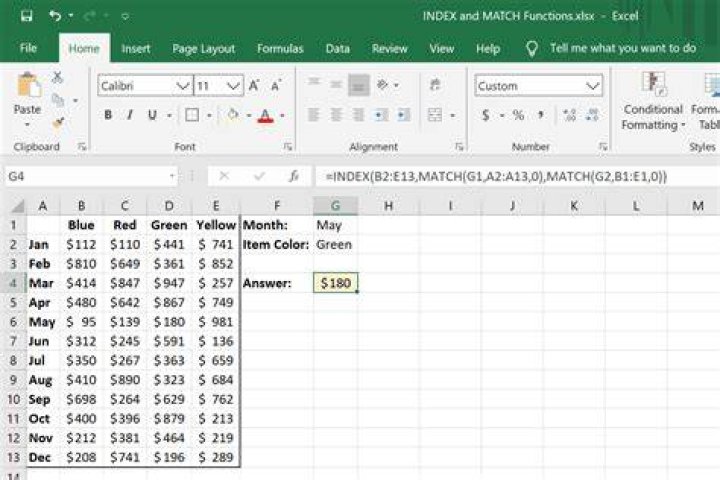 Excel nested MATCH?