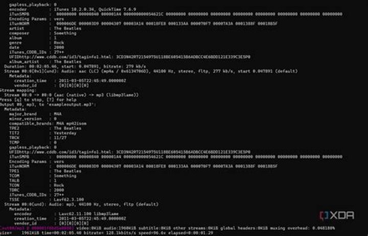 ffmpeg: disable one of a several audio streams