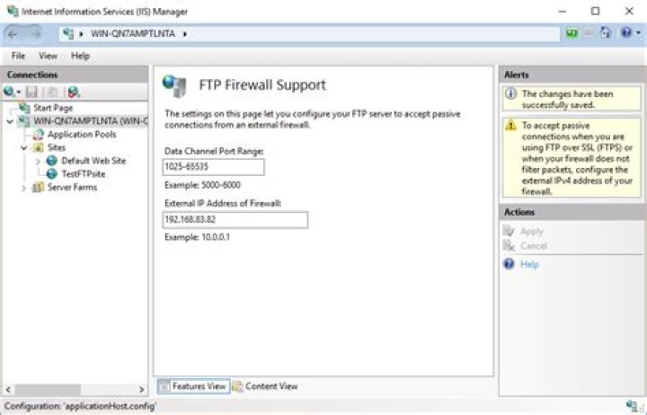 FileZilla Error: Response: 530 User cannot log in, home directory inaccessible [closed]