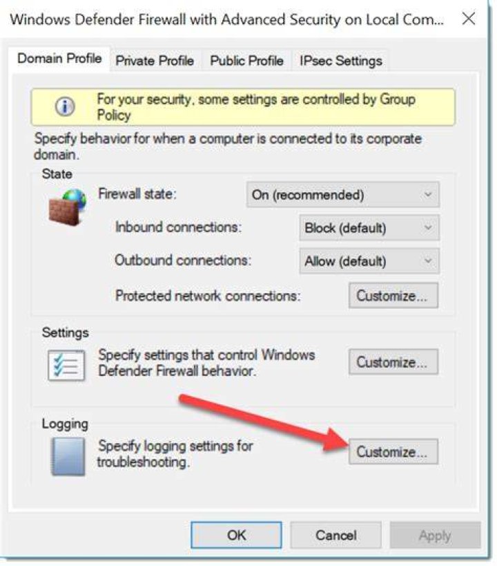 Firewall allowed app still blocked in Windows 10 x64 Pro