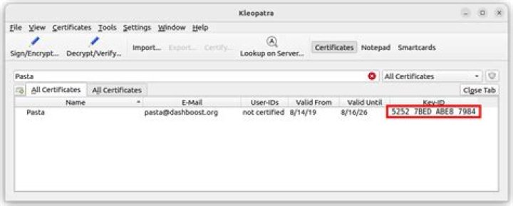 For Cybersecurity Newbies: How do I download the .asc file to verify a detached signature with Kleopatra