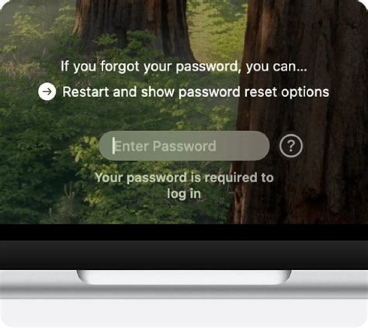 Forgot Password on Mac iBook