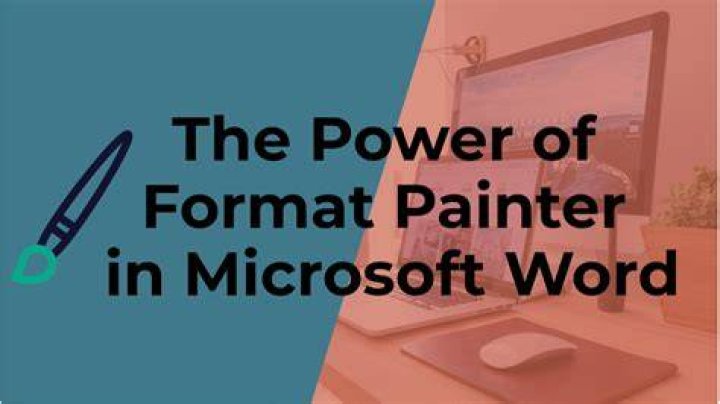Format Painter in Microsoft Office