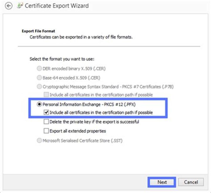 From PFX and CRT to Pub and Private key in DER format