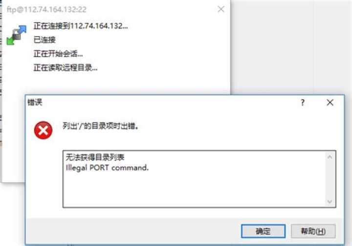 FTP Illegal PORT command
