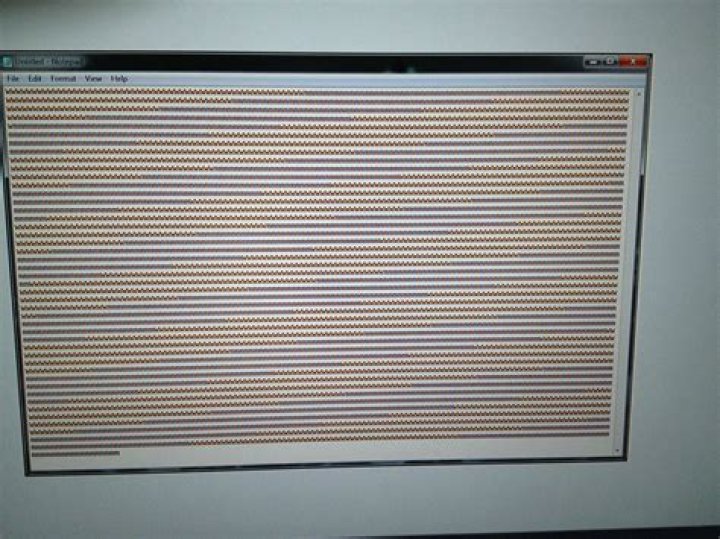 Garbled text when using a 32in 1080p Sceptre LED TV as a computer monitor