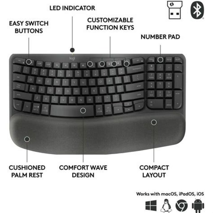 Get Windows key mapping for a Logitech keyboard on OS X