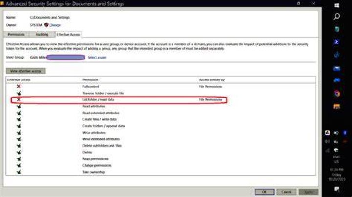 Getting 'Access Denied' when running Get-ChildItem even as an administrator