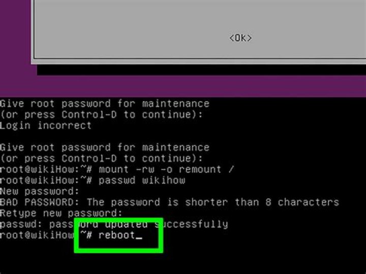 Getting back root permissions not working