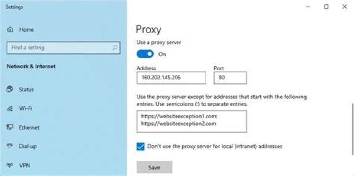 Global proxy settings for all Windows applications in Windows Vista