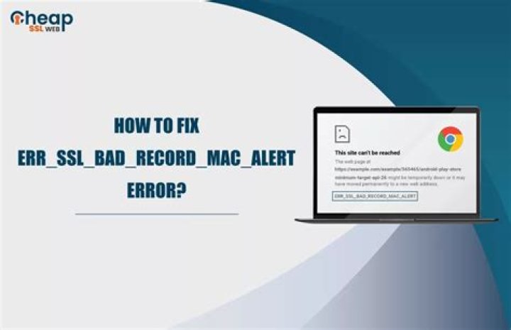 Google account gives ERR_SSL_BAD_RECORD_MAC_ALERT errors