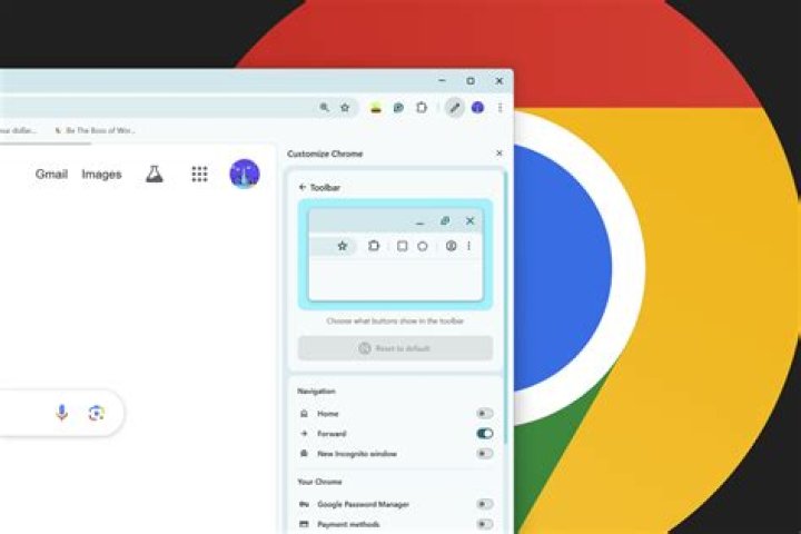 Google Chrome More Options menu