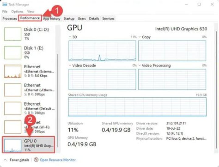 GPU details