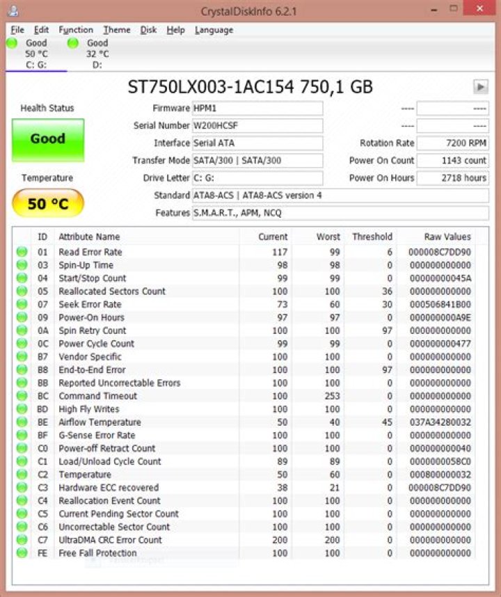 Harddisk standard differences