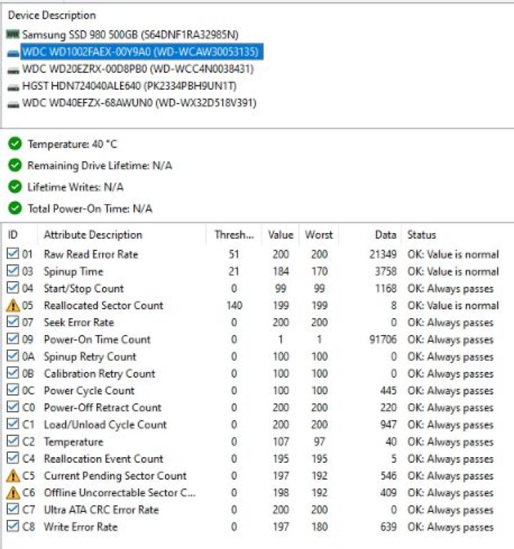 HDD health power on count/hours [closed]