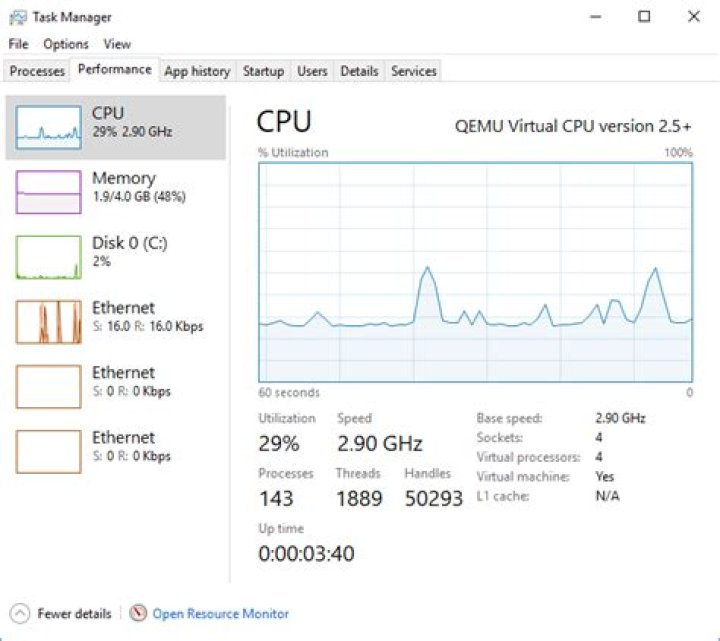 Hiding Virtual machine status from guest operating system