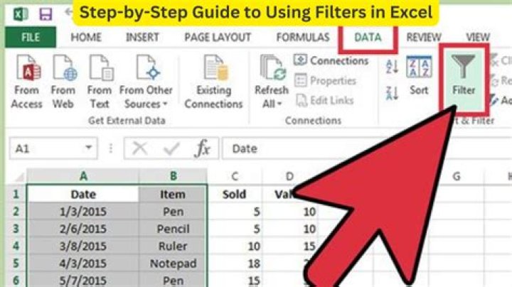 Horizontal/Column filtering in Excel? Should be simple