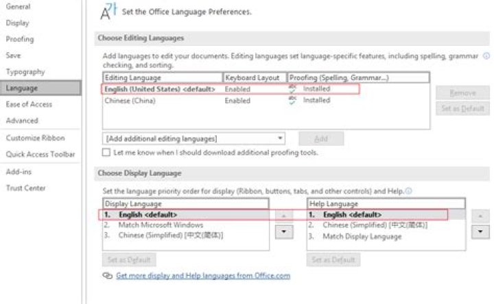 How can I change Excel so that I can enter English rather than German formulas?
