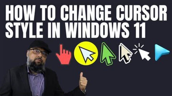 How can I change the cursor style of MS Word for Mac (2011)?