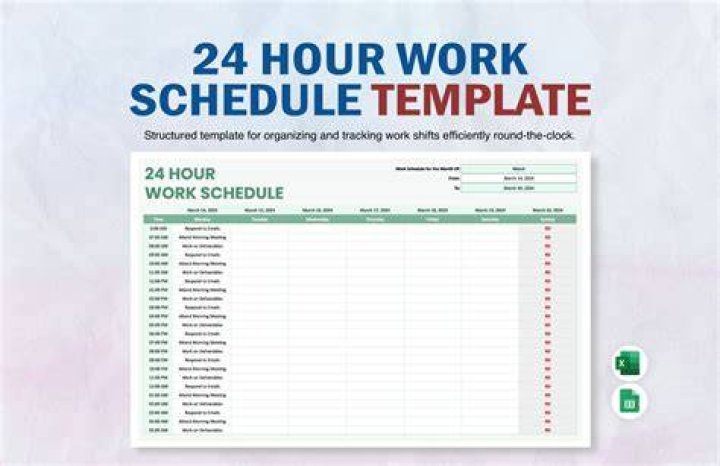 How can I create a 24-hour time period "occupancy" chart in Excel?
