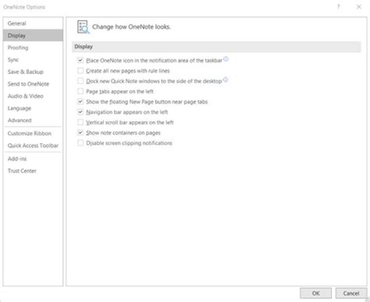 How can I disable OneNote from starting automatically?