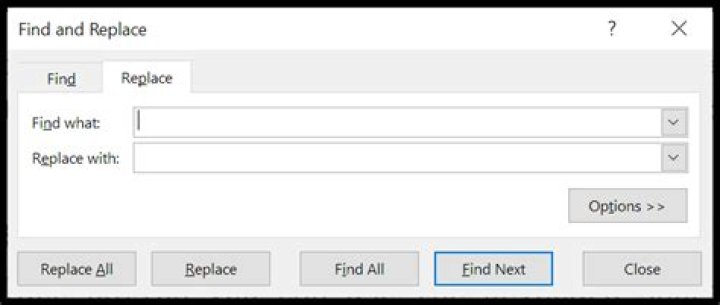 How can I do a Search and replace in Microsoft OneNote?