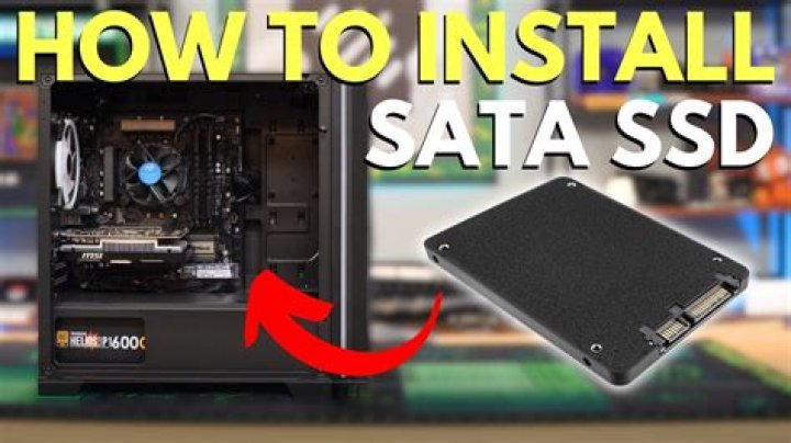 How can I insert an SSD into a laptop that has a hard drive slot, which uses a PATA connection?