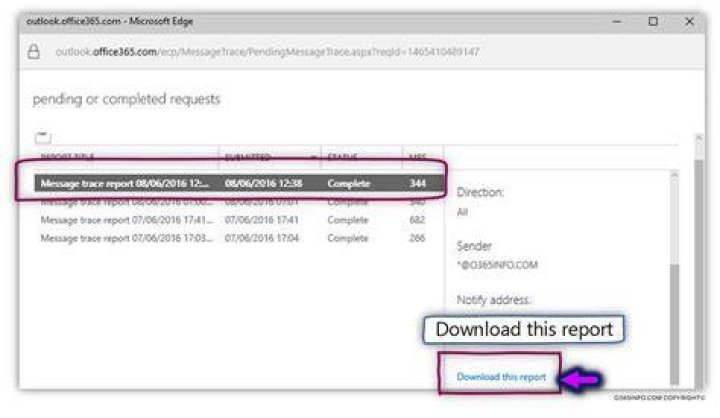 How can I programatically download the output of Get-HistoricalSearch?