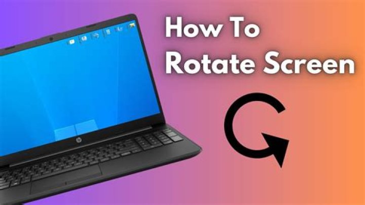 How can I rotate the screen of a MacBook Pro 90 degrees?