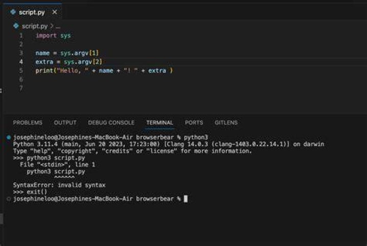 How can I run a Python 3 script?