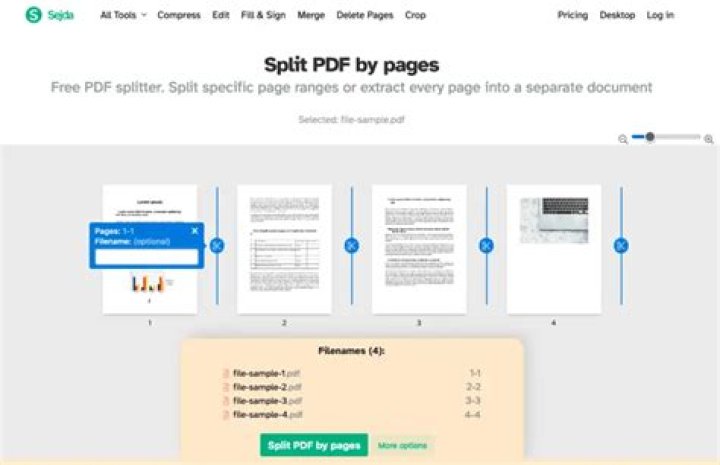How can I split PDF file into layers