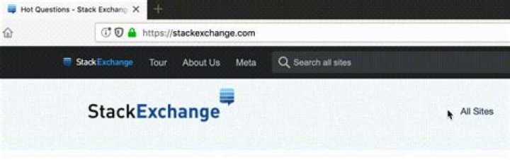 How can this Stack Exchange site have an animated favicon?