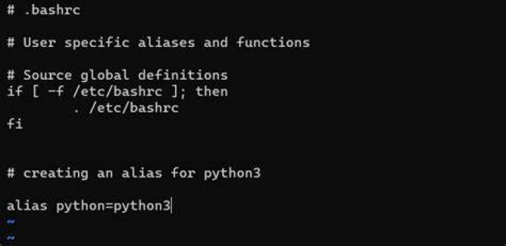 How do I alias python3 on Windows?