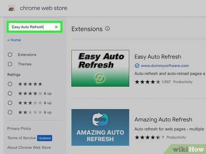 How do I auto-refresh a tab without downloading anything?