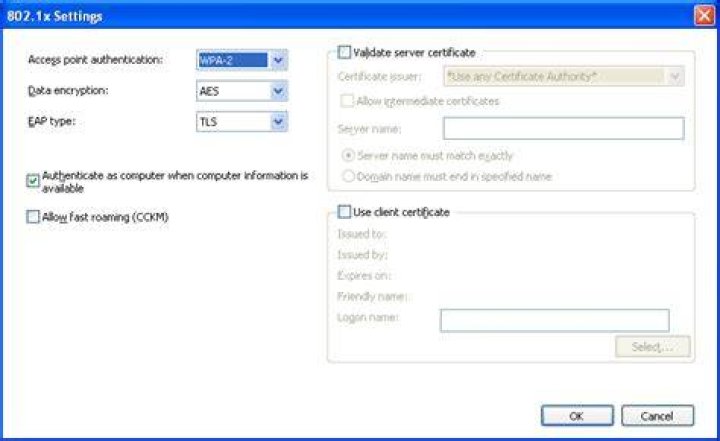 How do I configure my wpa_supplicant to match these?
