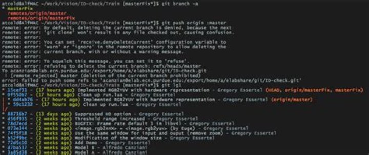 How do I delete origin/master in Git