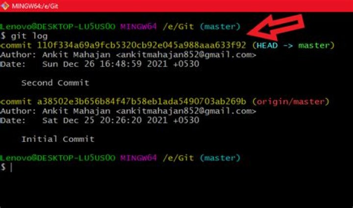 How do I exit from “git log”?