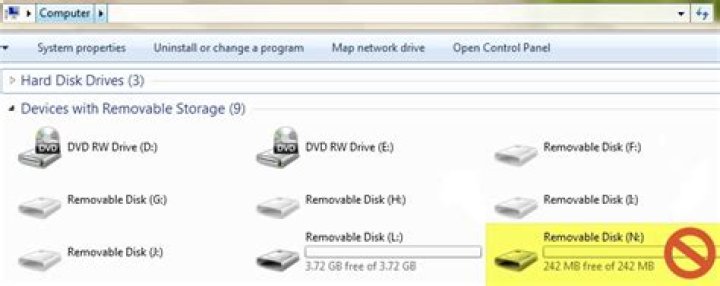How do I fix my USB drive to get its original 8GB size back?