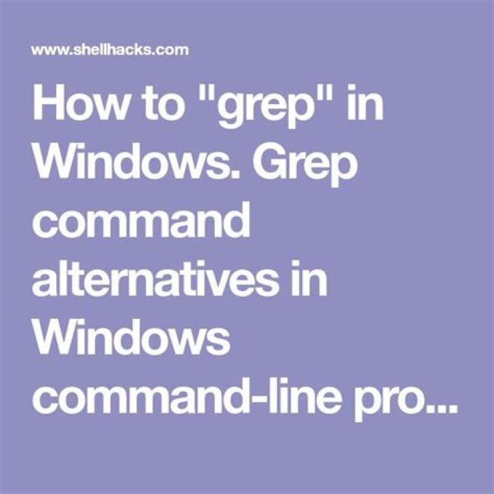 How do I "grep" output in Windows [duplicate]