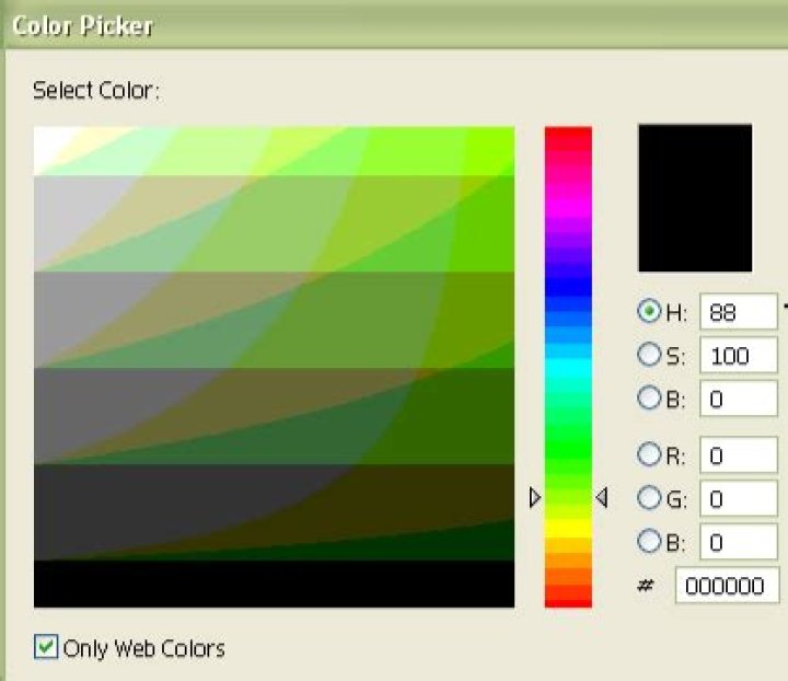 How do I input color values into the Adobe color picker in hexadecimal?
