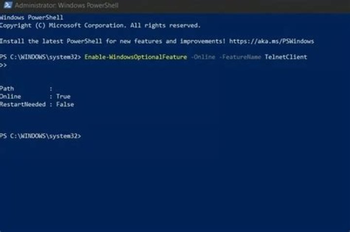How do I install telnet on windows 10 (Not enable, actually install)