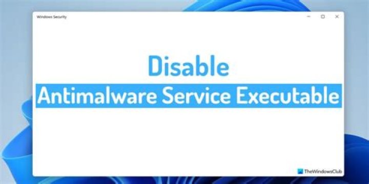 How do I kill "Antimalware Service Executable" [duplicate]