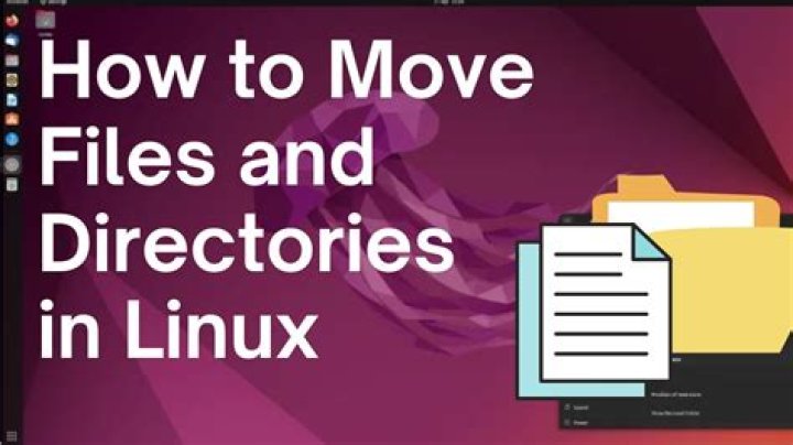 How do I move files and directories to the parent folder in Linux?