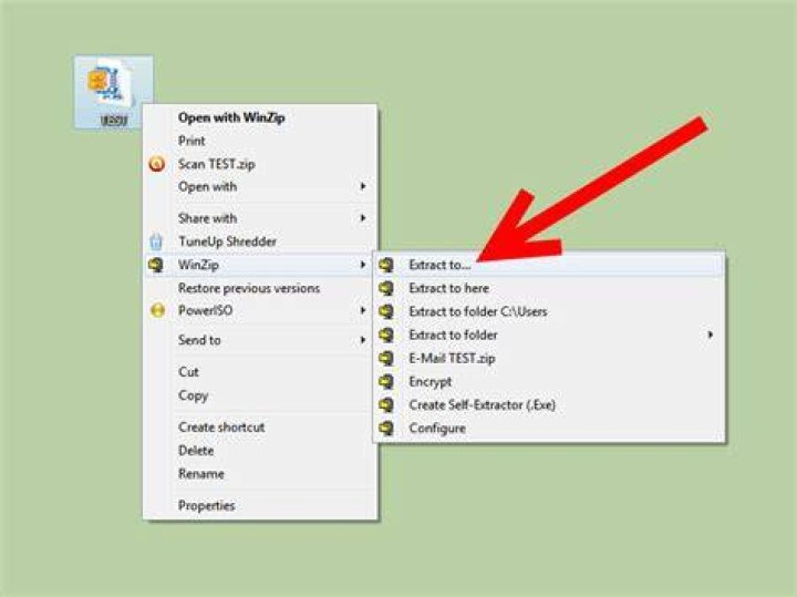 How do I open a file with the file extension “FILE?”