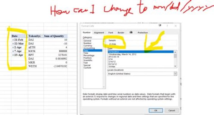 How do I Preserve the format for a date field as mm/dd/yyyy in Pivot Table
